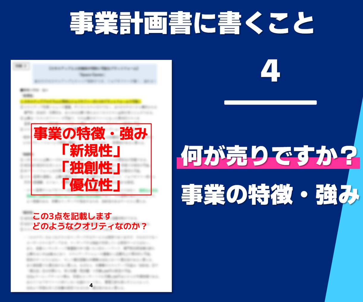 提出ちょっと待った！事業計画書仕上げチェックします 作成経験130件以上の専門家が内容をチェックし改善します！ イメージ6
