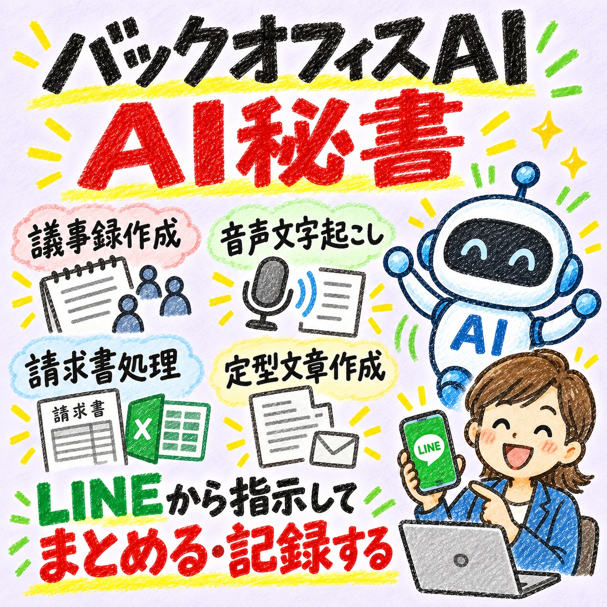 公式LINEに、「AIアシスタント」を構築します よくある質問はAIへ。人はもっと大事な仕事へ。 イメージ7