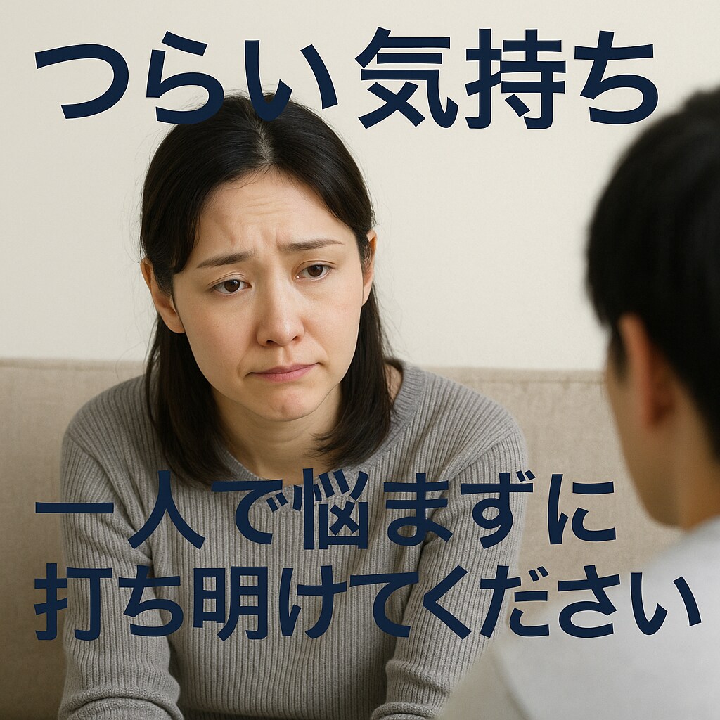 つらい気持ち現役当事者が寄り添います 心の荷物をそっと降ろす30分の避難所 イメージ6