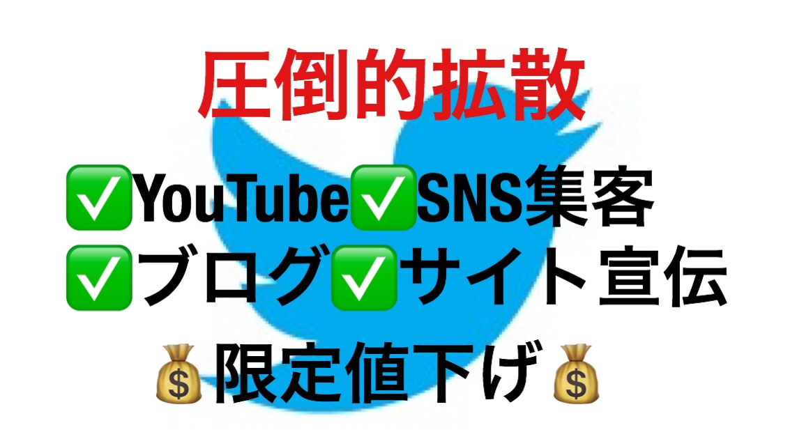 インプ1.5万Twitter100万人に宣伝します 先着1名値下げ！脅威の300RT拡散宣伝！SNS集客マーケ！ イメージ3