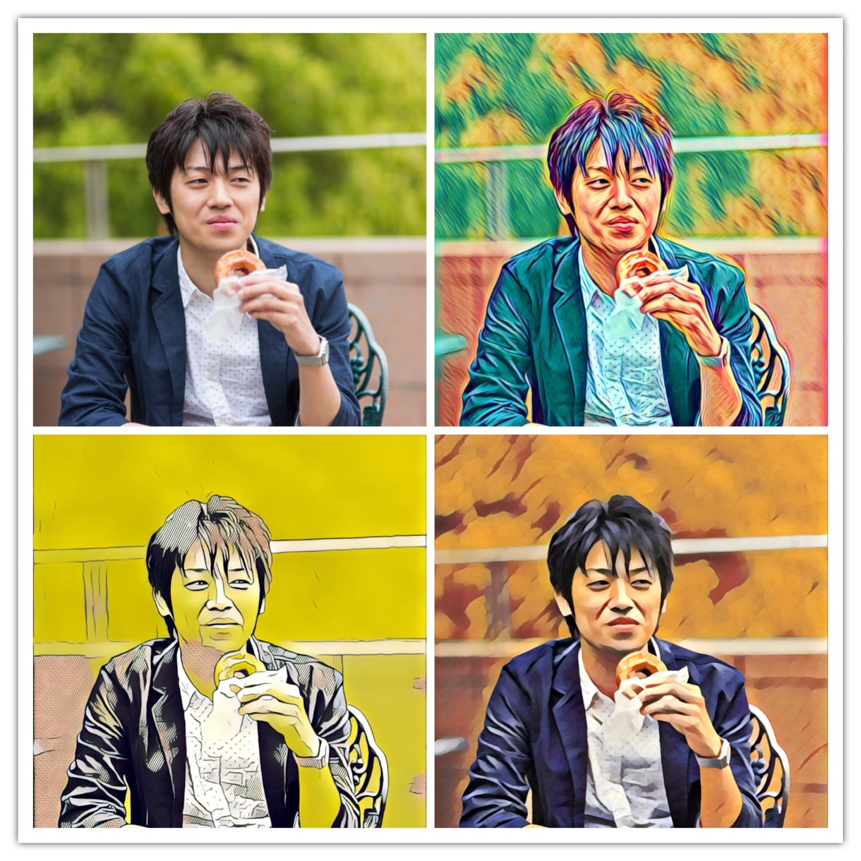 あなたの写真を絵画風に仕上げます SNSやブログのイメージアップをお手軽に！ イメージ2