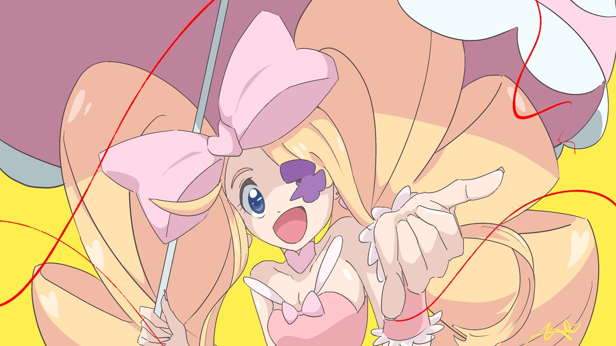 クールで少しレトロなアニメ塗りイラストを制作します イラストを使用したポスター、チラシを制作したい方におすすめ！ イメージ5