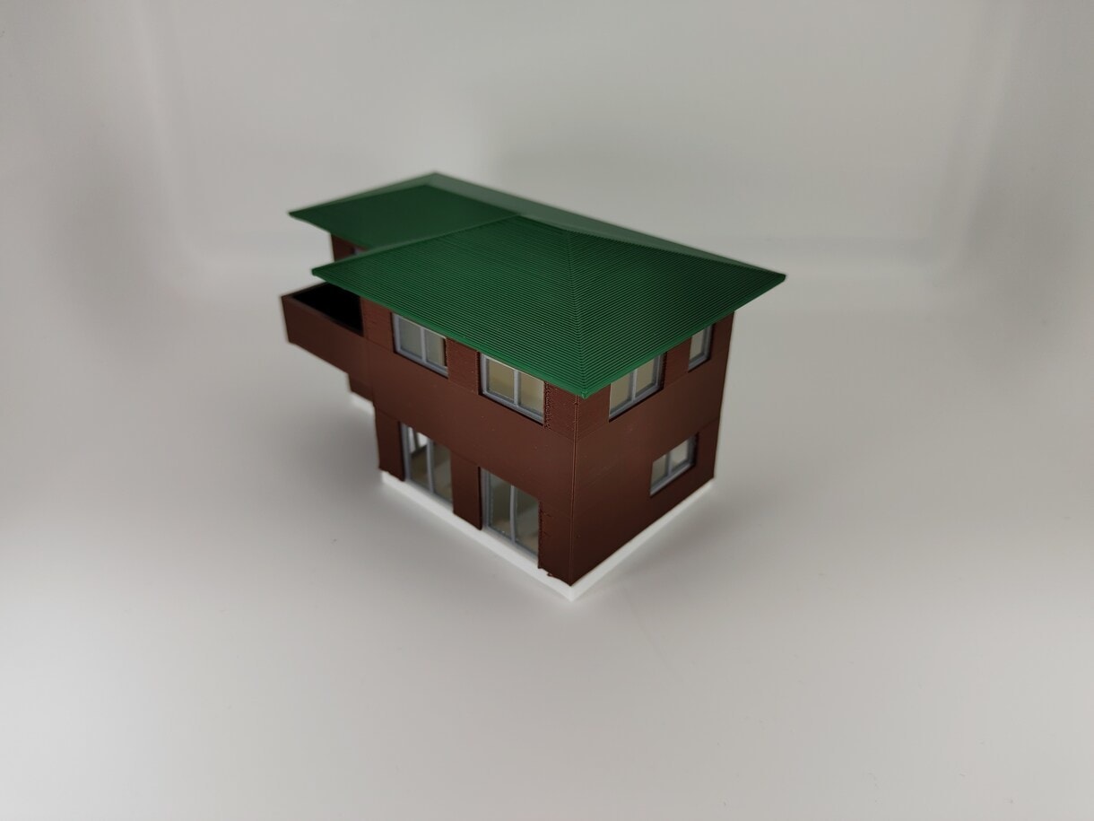 一級建築士が3Dプリンタで建築模型を作成します 3Dプリンタならではのスピード感、仕上がりをお届けします イメージ10