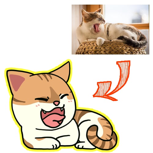 かわいい猫ちゃんのイラスト描きます 愛猫を可愛いキャラクターに変身！ イメージ5