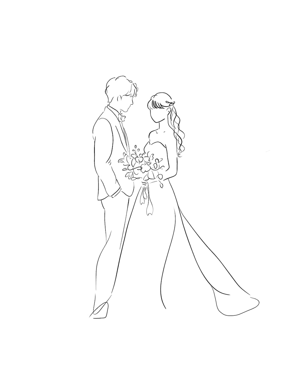 写真からおしゃれなイラストをお作りします 大切な一枚を、ずっと残したくなるイラストに。 イメージ2