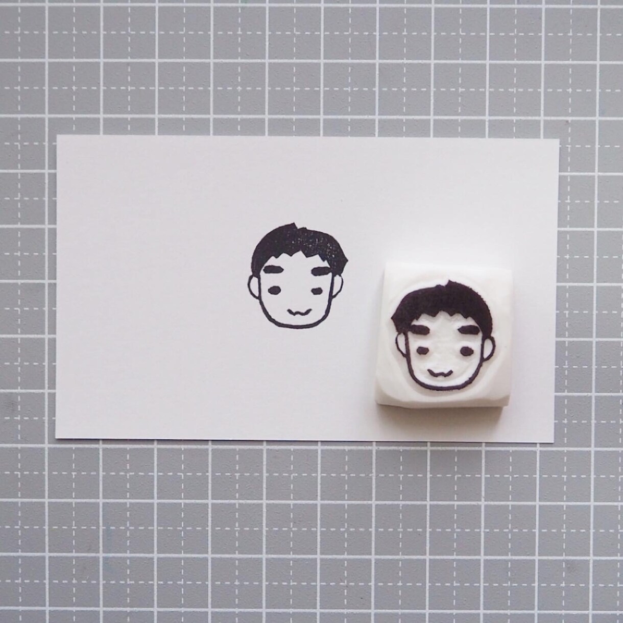 お子さんの作品を消しゴムはんこにします 思い出の絵や文字をハンコにして残しましょう♪ イメージ8