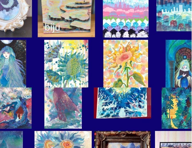 お試し＊絵画【使用目的自由】描きます ご依頼⇒制作の一往復のみ＆商用利用可　お試しご依頼に最適です イメージ1