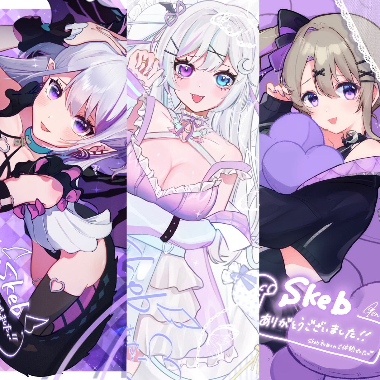 歌ってみたやオリジナルMVのイラスト制作をします ※商用可◎歌ってみたをもっと引き立てるイラストを描きます！ イメージ5