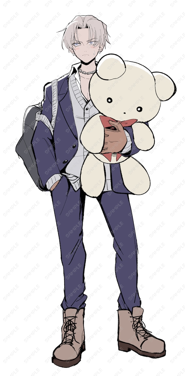 立ち絵イラスト作成いたします キャラクターデザインから可能です！ イメージ2
