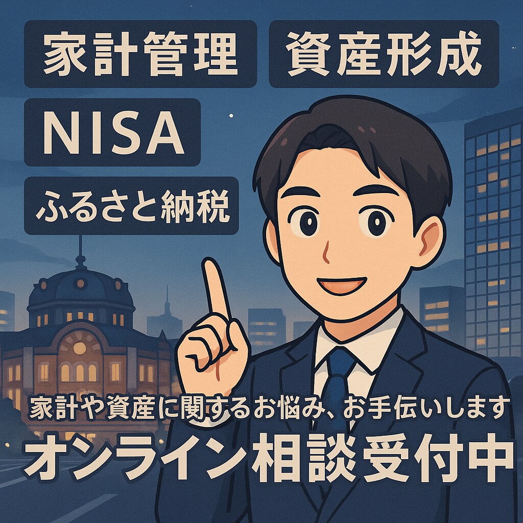 FPが皆様のお金に関する様々な悩みを解決します あなたの状況に特化したアドバイスをさせてください！ イメージ1
