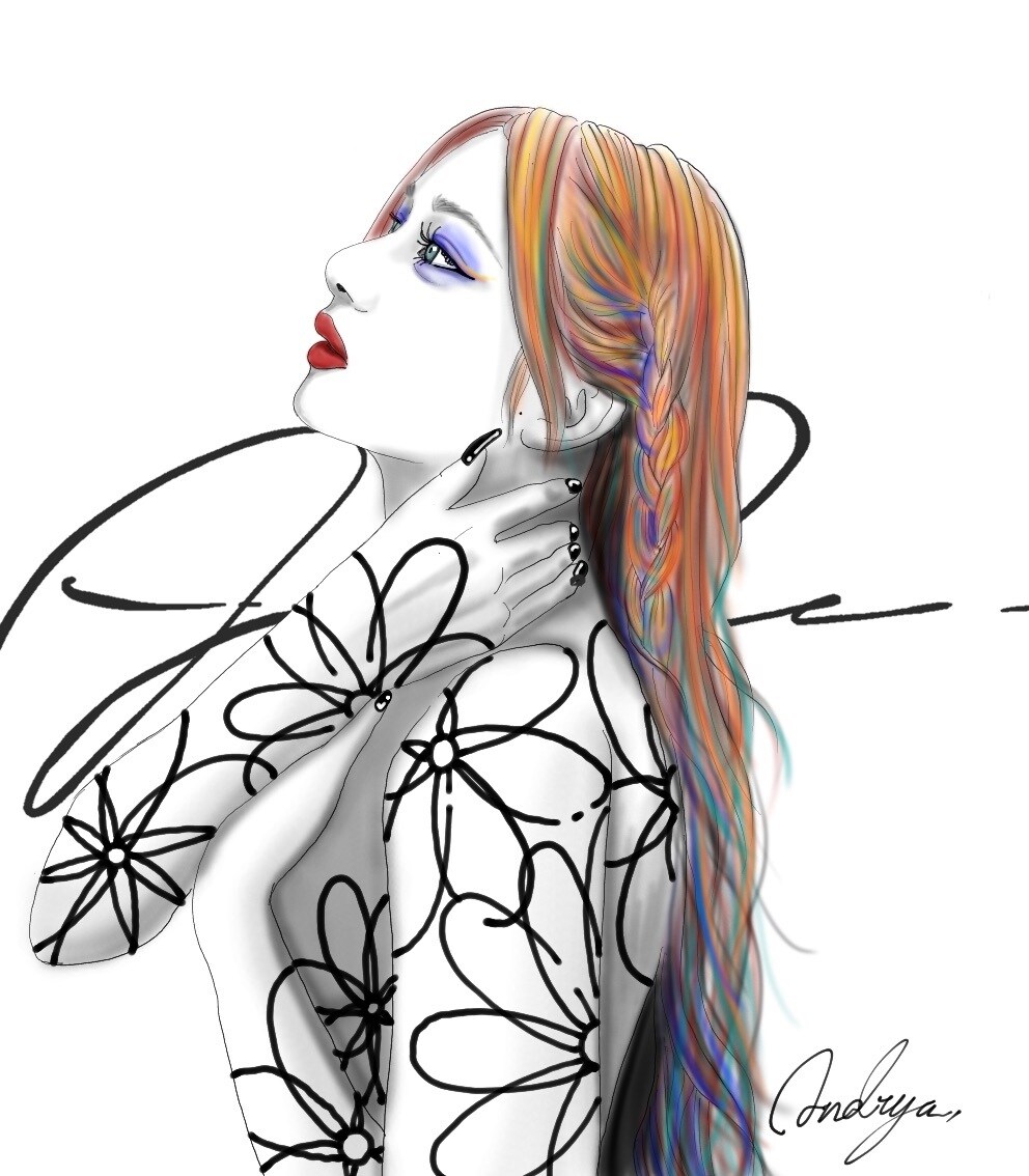 あなたの要望に合ったオシャレな似顔絵を描きます ファッションデザイナーが描くオシャレなあなたを✨ イメージ5