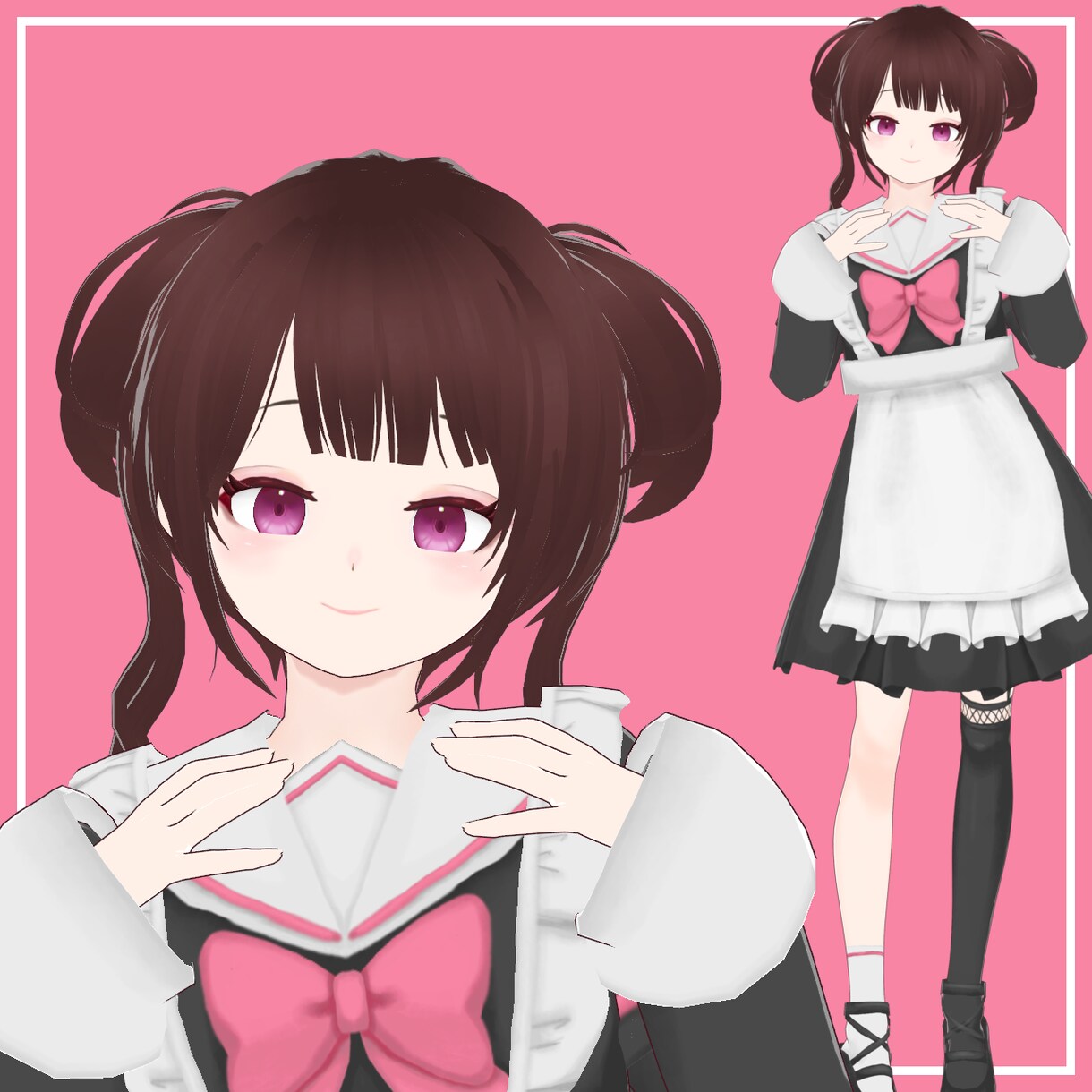キャラデザ込み！オリジナル3Dモデルを作成します 相談しながら可愛いアバターを一緒に考えましょう！ イメージ3