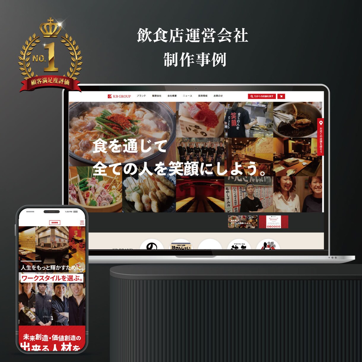集客できる「型」を追求したホームページを制作します より良い「成果」を生み出すホームページをご提供致します。 イメージ8
