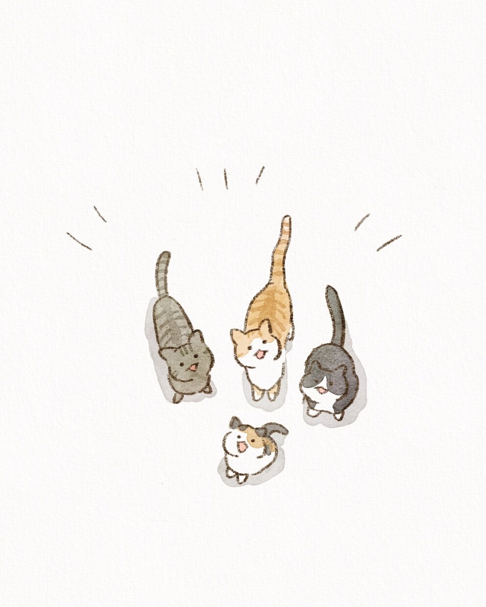 犬・猫などのデフォルメイラストをお描きします 大切なペットや好きな動物をかわいいイラストとして残したい方へ イメージ5