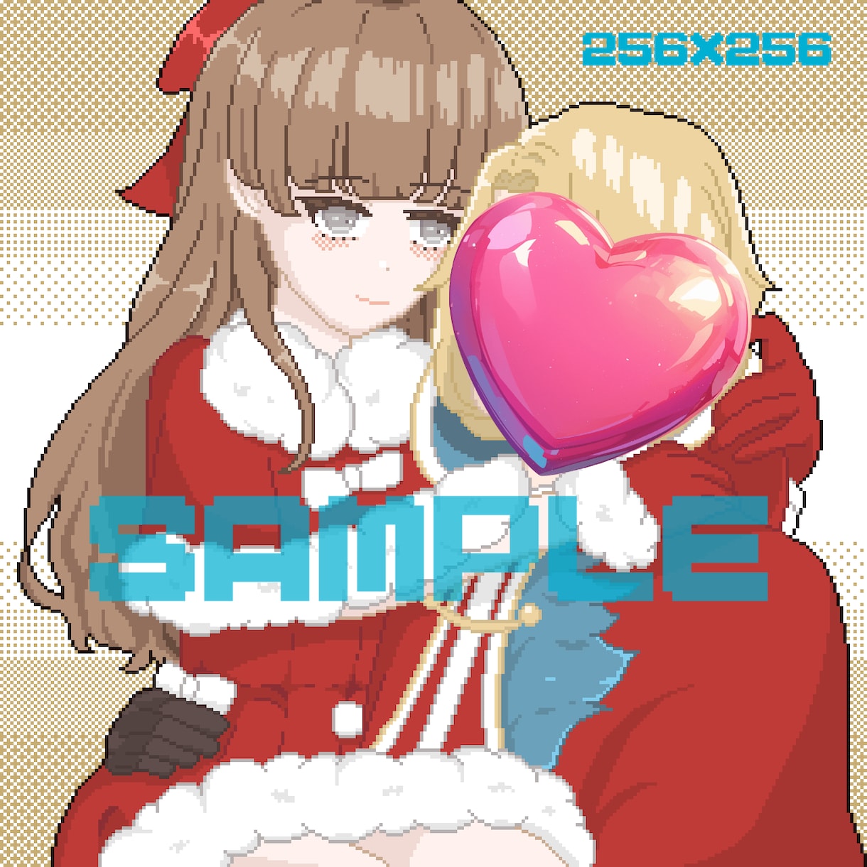 夢絵対応可！ドット絵作成いたします カップルイラスト、夢絵描きます イメージ6