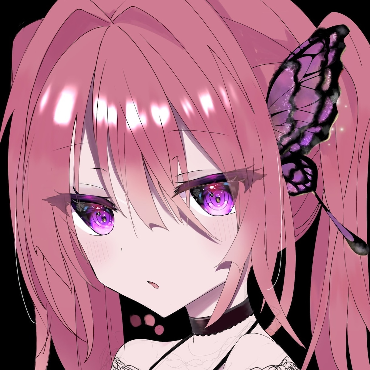 SNS用のイラストを制作します オリジナル又はアニメの女性キャラクターを提供します。 イメージ1