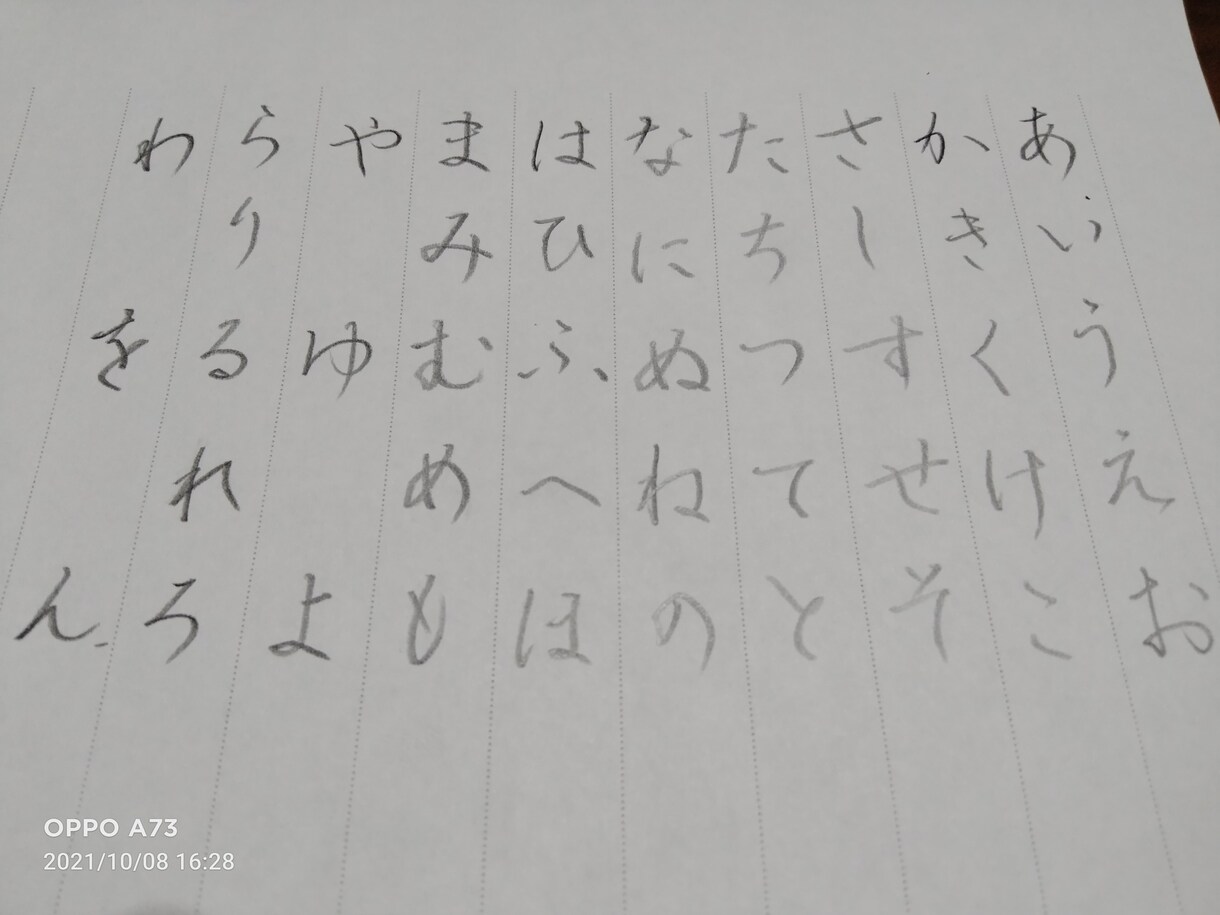 お客様のご希望の文字を鉛筆、ペンで書きます 楷行隷対応。様々な文具対応。柔軟に対応します。 イメージ1