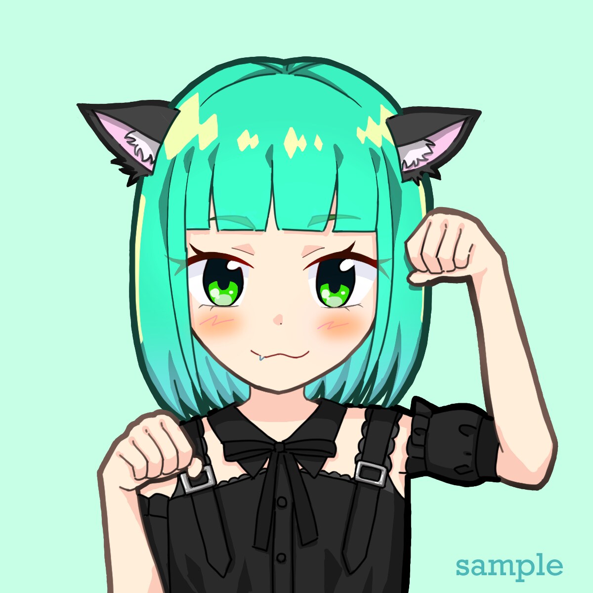 可愛いSNSアイコン作成します バリエーション豊富！！個性的で可愛いキャラクター描きます！！ イメージ8