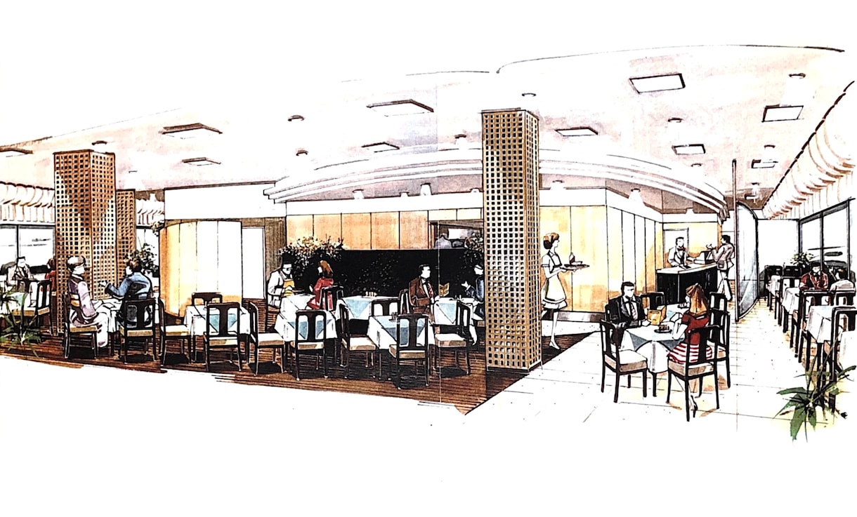 店舗設計の手描きパースを作成します 内外装・什器・施工図面。最短3日。経歴50年。首都圏在住。 イメージ10