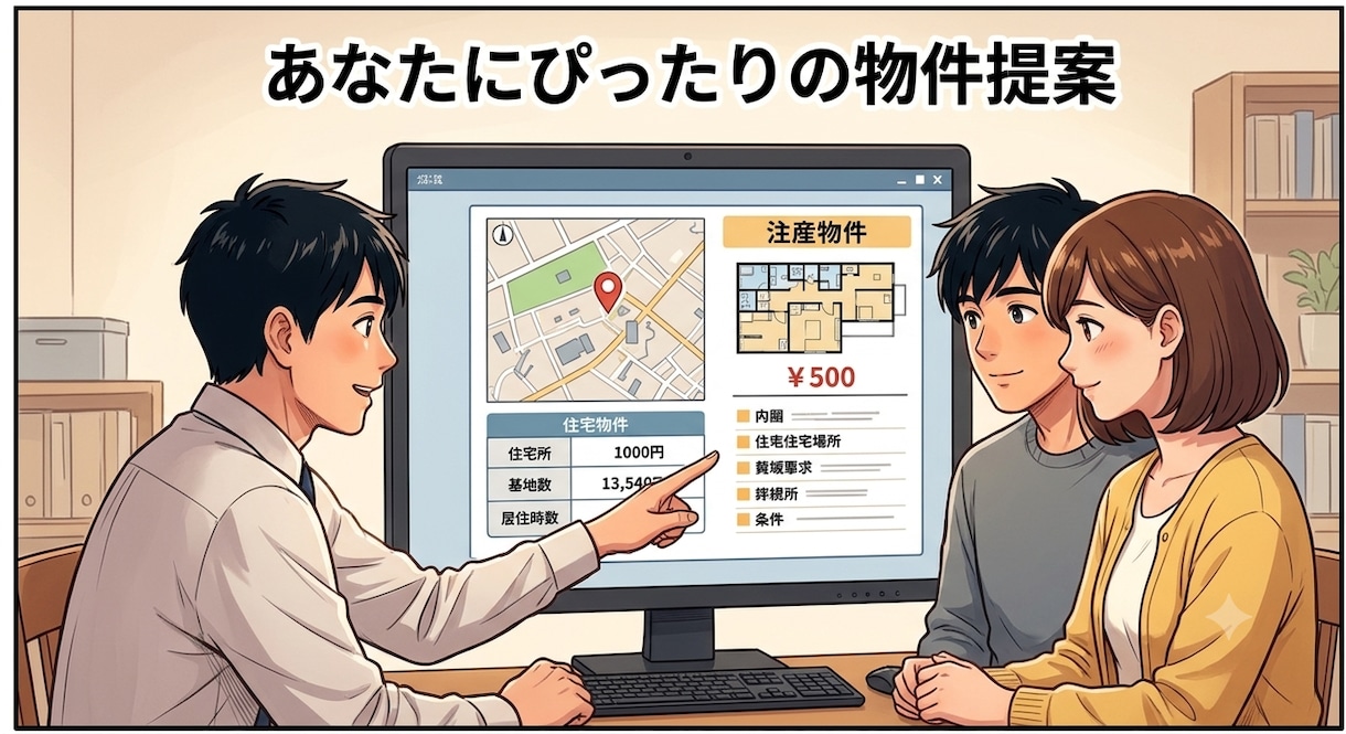 初心者向け住宅購入・売却の不安を全て解決します はじめての住宅の不安を解消します イメージ2