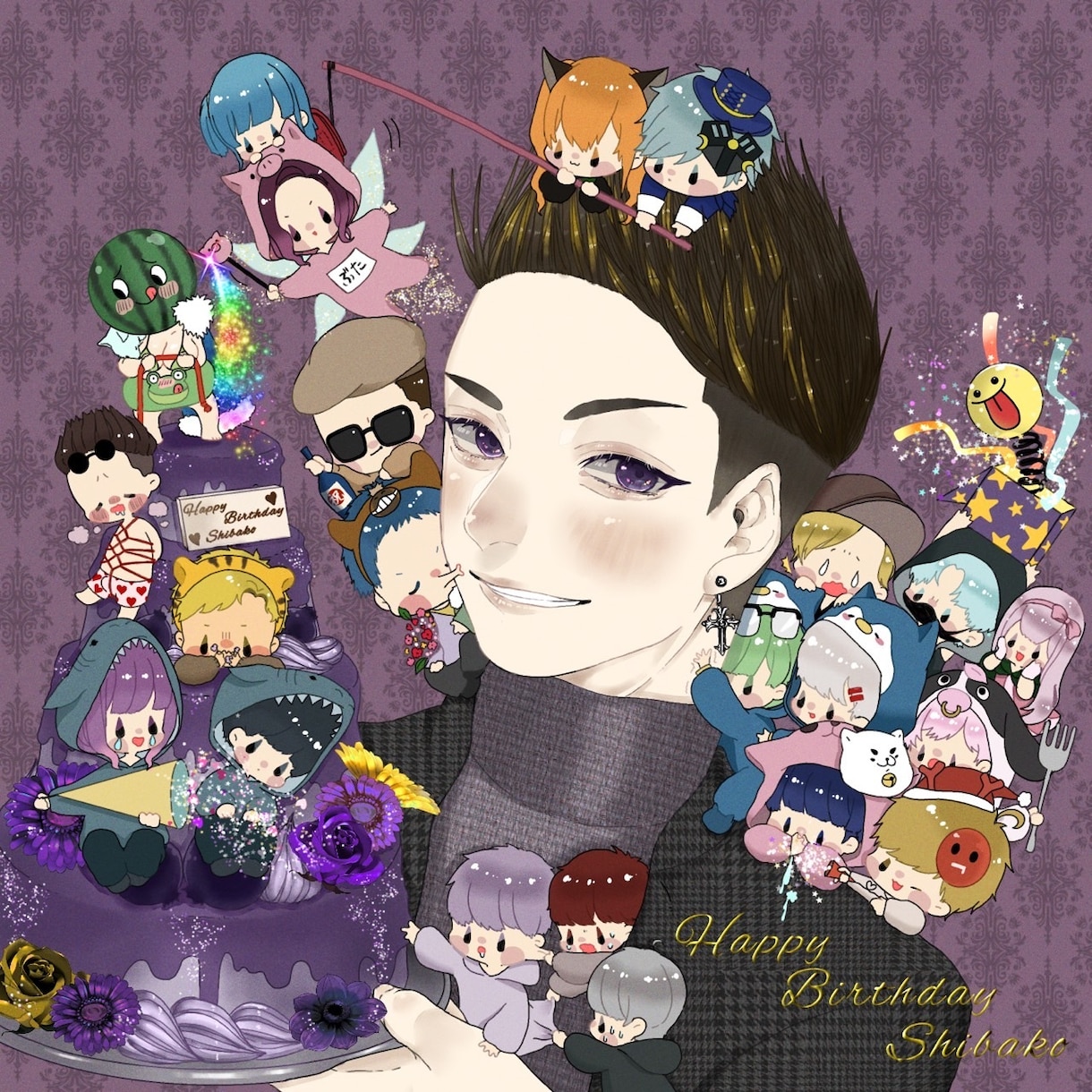 かわいいデフォルメキャラお描きします アイコン等にいかがでしょうか？ イメージ4