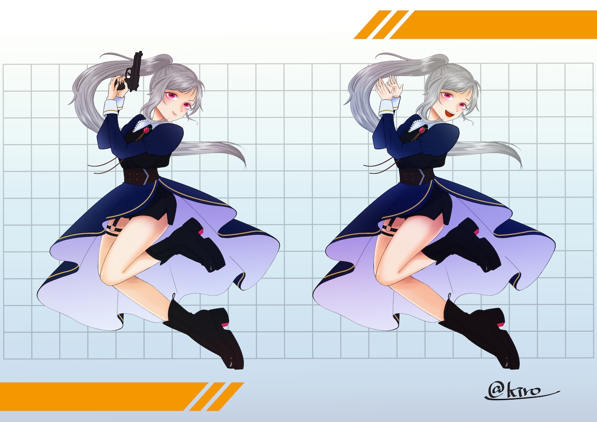オリジナル立ち絵描きます TRPGの立ち絵などに丁度いい描写範囲です イメージ7