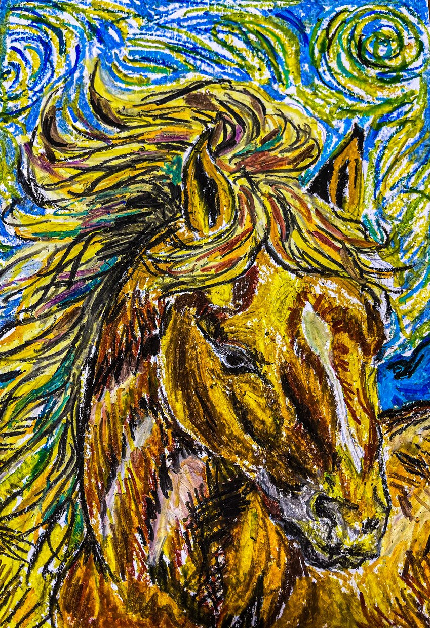 クレヨンで心に残る絵を描きます 世界にひとつだけの動物をクレヨンで残します イメージ2