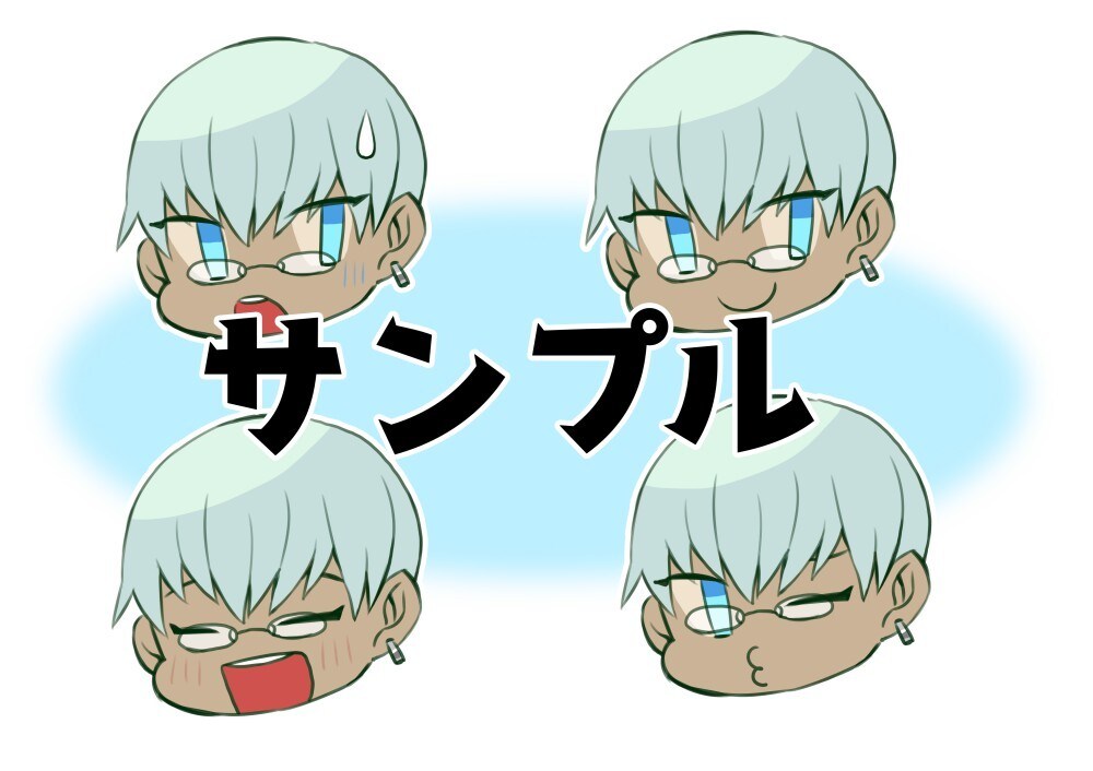 動画で使いやすい表情豊かなキャラアイコンを描きます youtube・Twitterで使うキャラアイコン描きます イメージ8