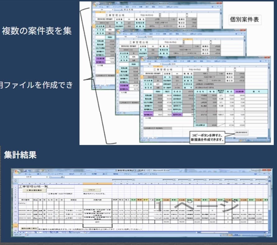 Excel表でどんな利用ができるかのご相談受けます カレンダーや単価表など複数表の組合せ計算、項目選択もガイド イメージ2