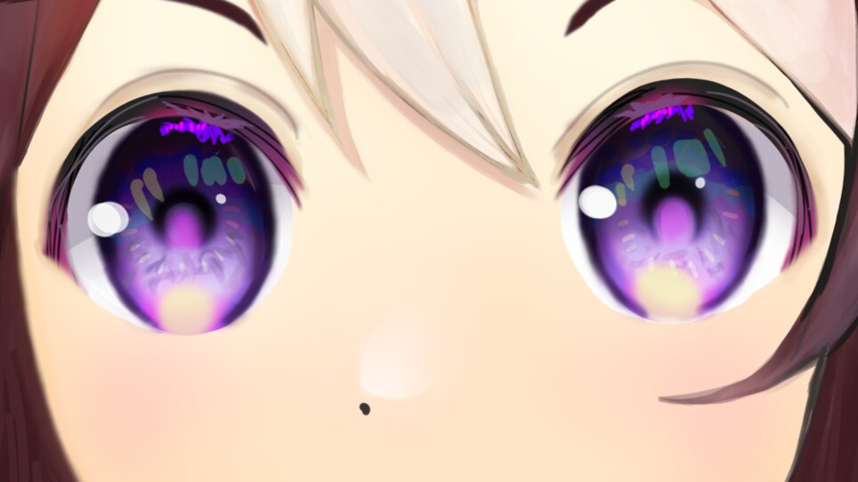 キャラクターイラストお描きします 美しい瞳に目を引くキャラクター イメージ3