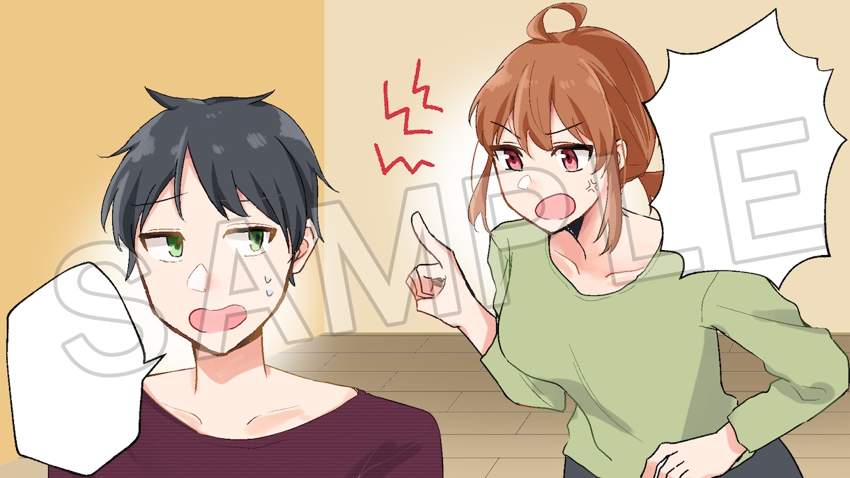 1コマ1500円～！web向け漫画描きます 10コマまでなら約1週間で完成！※ イメージ3