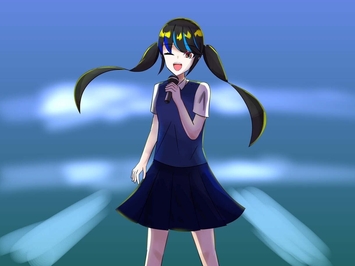 イラスト一枚かミニキャラ2体をかきます イラスト最短3日で作りますラフまでは修正何度でも可能 イメージ6