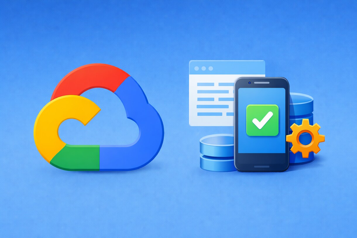 GCPでのインフラ構築・設定をサポートします インフラ構築＋アプリ連携まで一気通貫で対応可能 イメージ1