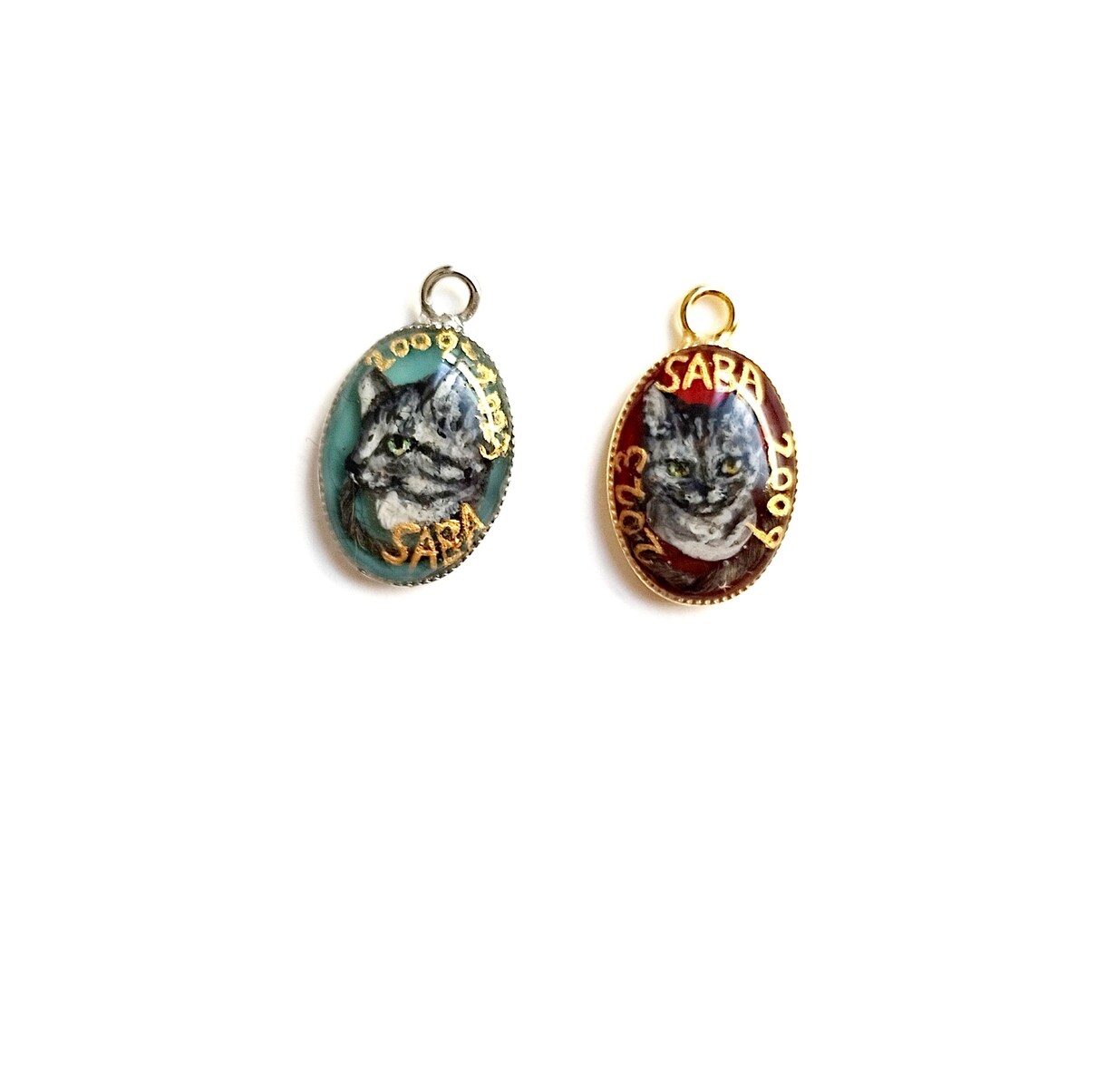 ペットを偲ぶメモリアルアクセサリーを制作いたします 身につけていられるので一緒にいられます イメージ3