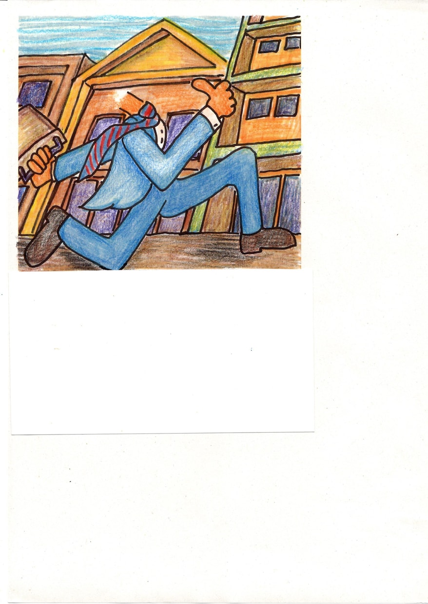 将来の夢は、サラリーマン、公務員をイラストにします 将来なりたい職業は？まだ・・・という子たちもけっこういます。 イメージ4