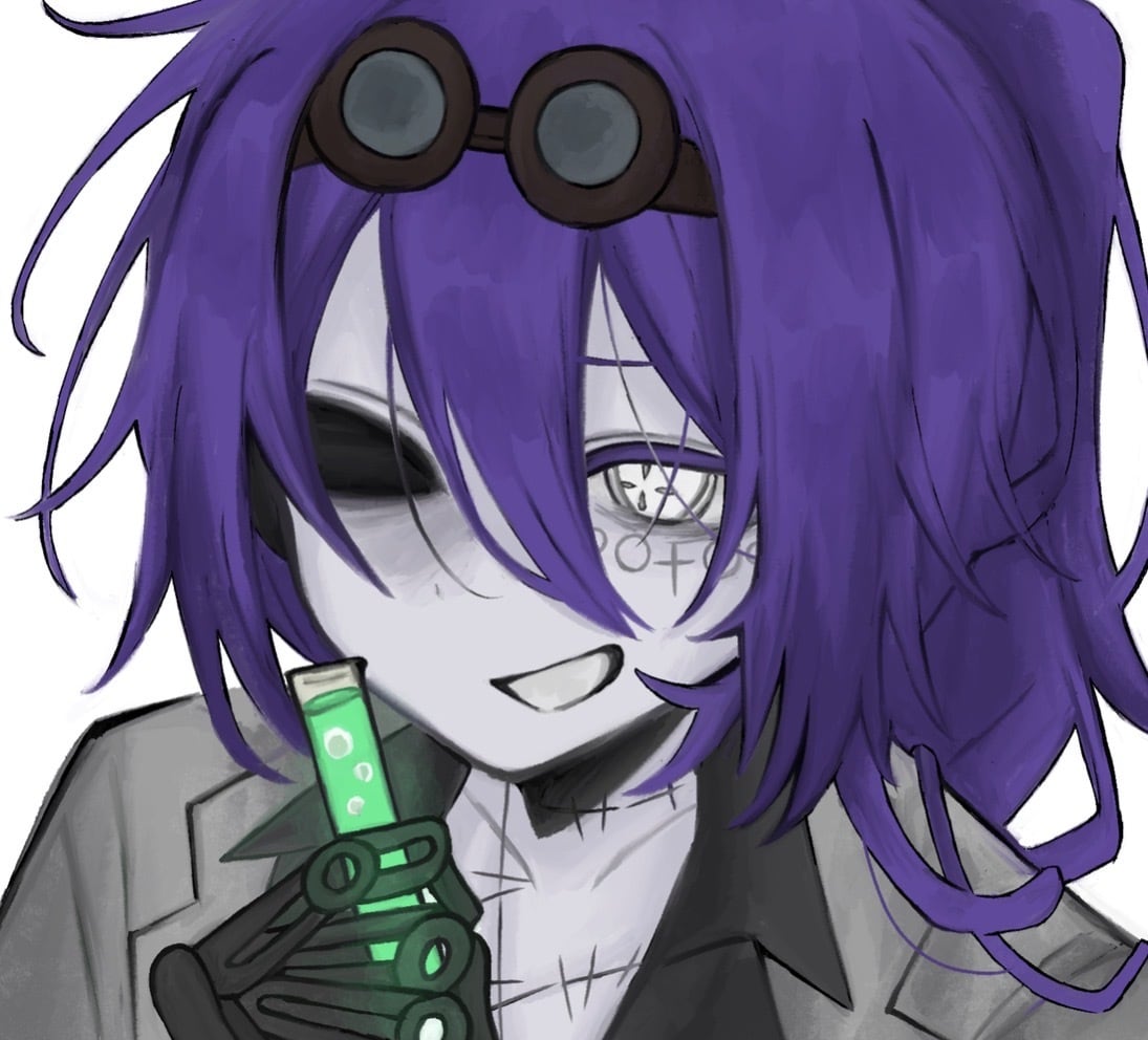 厚塗り風のキャラクターイラストを制作します --------------- イメージ1