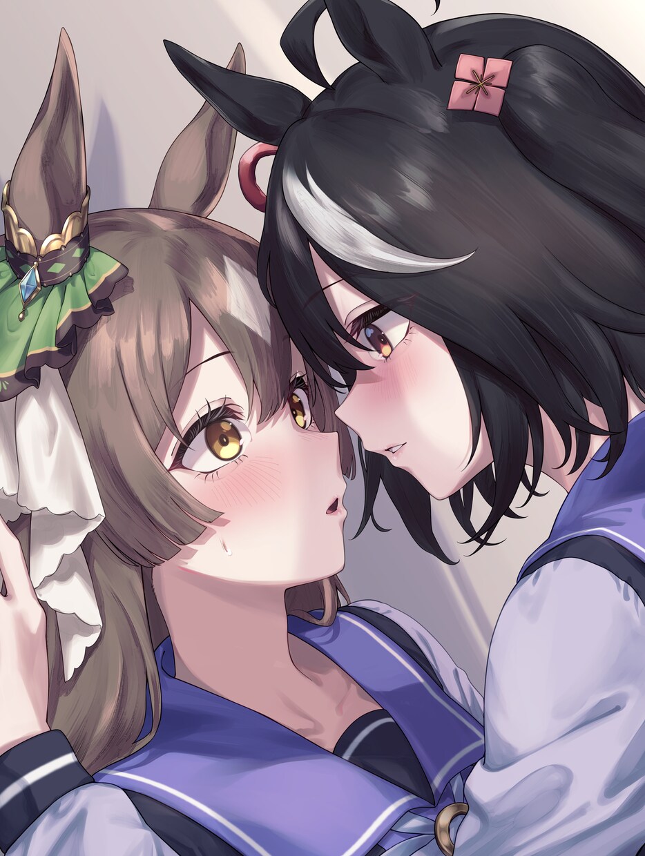 一枚イラスト、描きます 美少女・百合・二人組のイラストが得意です。 イメージ8