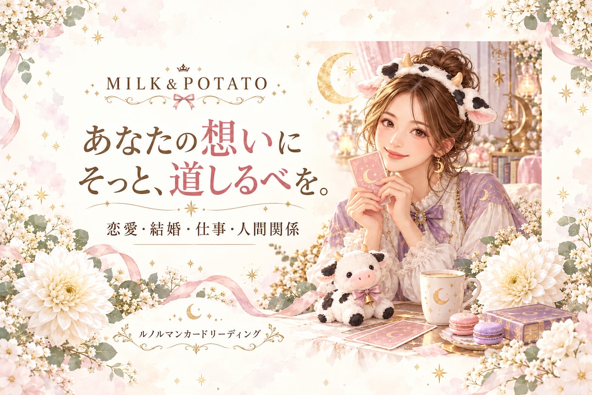 ひとりで抱える悩みに寄り添い、次の一歩を見つけます あの人の本音、ふたりのこれからをカードでのぞいてみませんか？ イメージ1