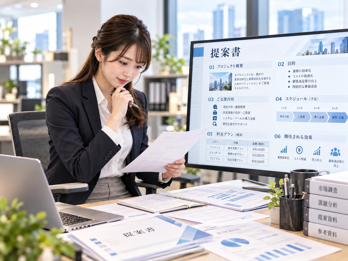 各種書類・見積書・申請書の作成をサポートします 実務で使える形に整理し、わかりやすく仕上げます イメージ2