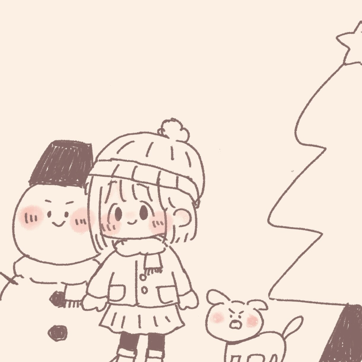 ふわふわゆるゆるイラストを描きます アイコンやお好きなイラスト制作します イメージ1