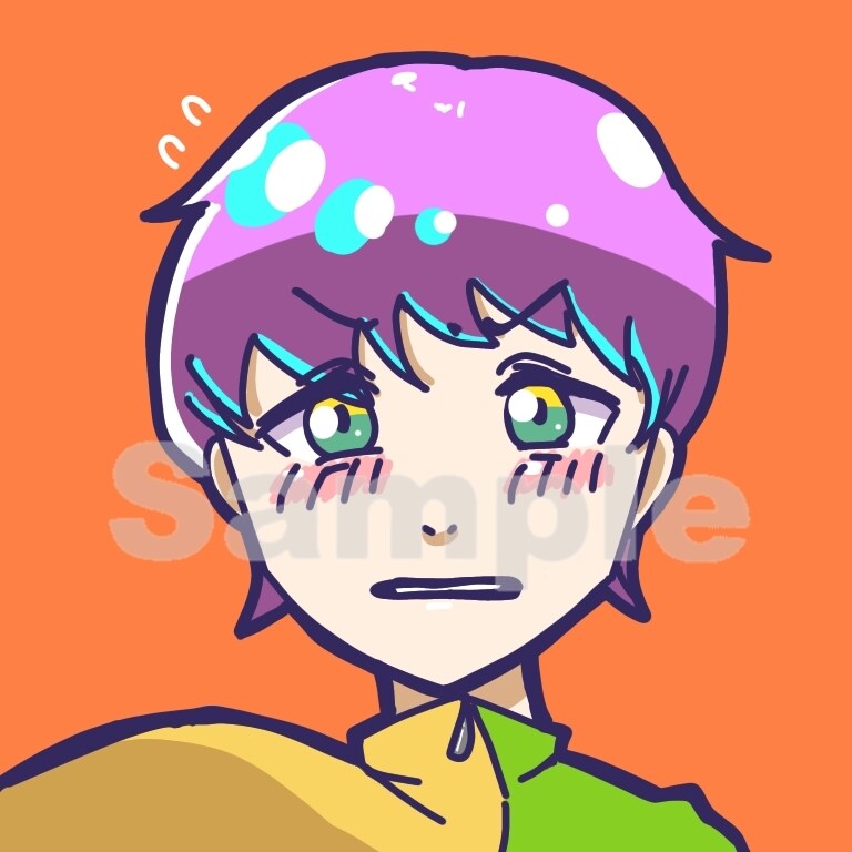 明るくてポップなアイコンを低コストでお描きします ☆最短1日！！迅速に制作致します！☆ イメージ4
