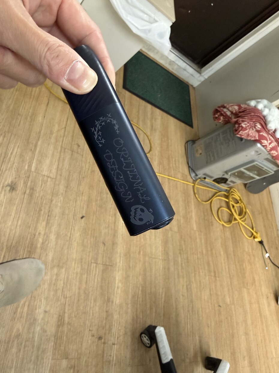 自分だけのオリジナルIQOSをつくります IQOSイルマONEにレーザー彫刻を施します イメージ3