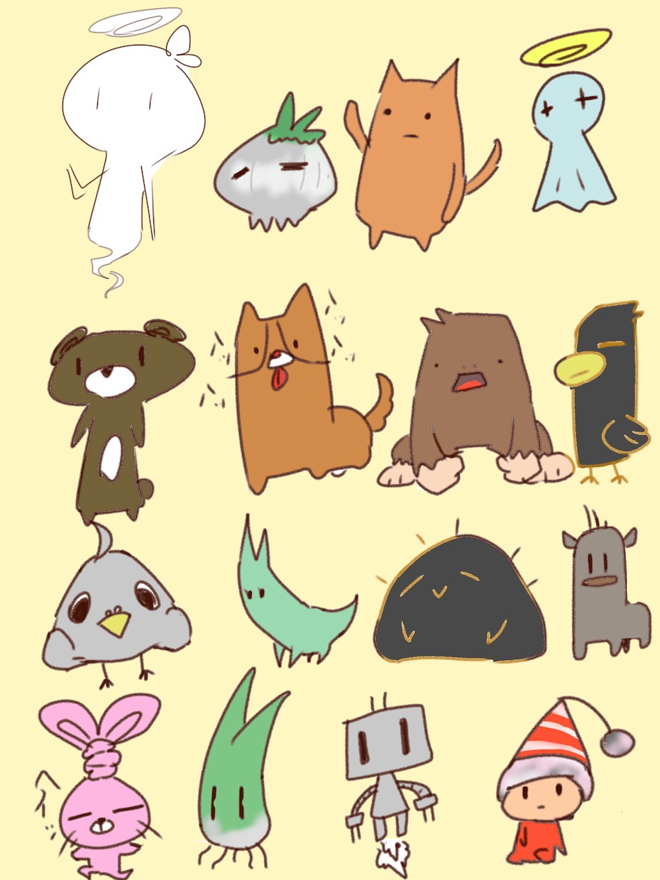 アイコンなどのイラストを描きます チビキャラや等身キャラクター、サムネイルなどお描きします イメージ7