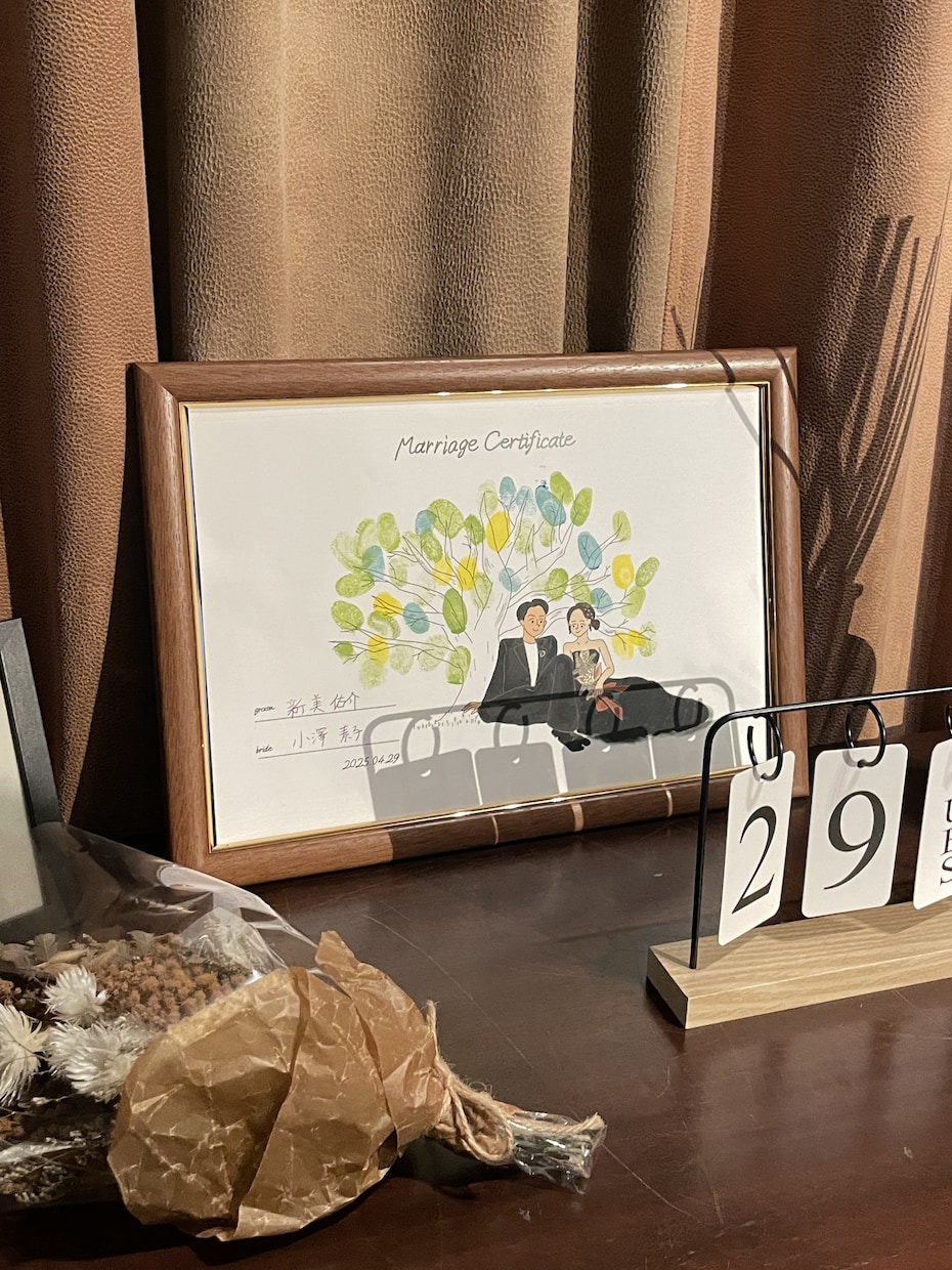 ウェルカムボード・結婚証明書を描きます ”その人らしさ”を大切にウェディングイラストを描きます イメージ7