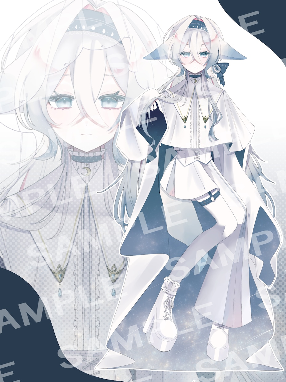 アイコン/MVイラスト/全身立ち絵をお描きします 透明感あるイラストをお届けします◎ イメージ2