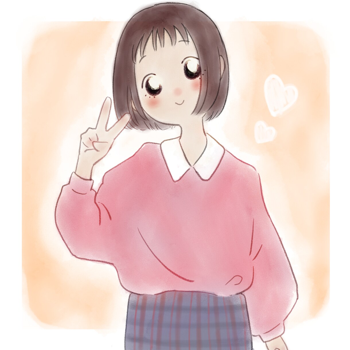 ほんわかアイコン・イラスト描きます かわいいイラストで気分もほっこり イメージ1