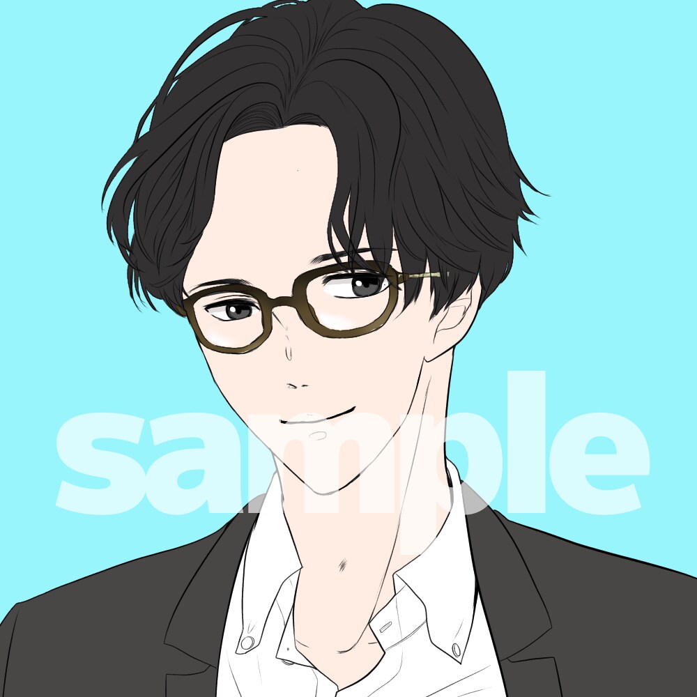 SNS用をアイコン描きます 使い回ししたくなるようなアイコンを！ イメージ2