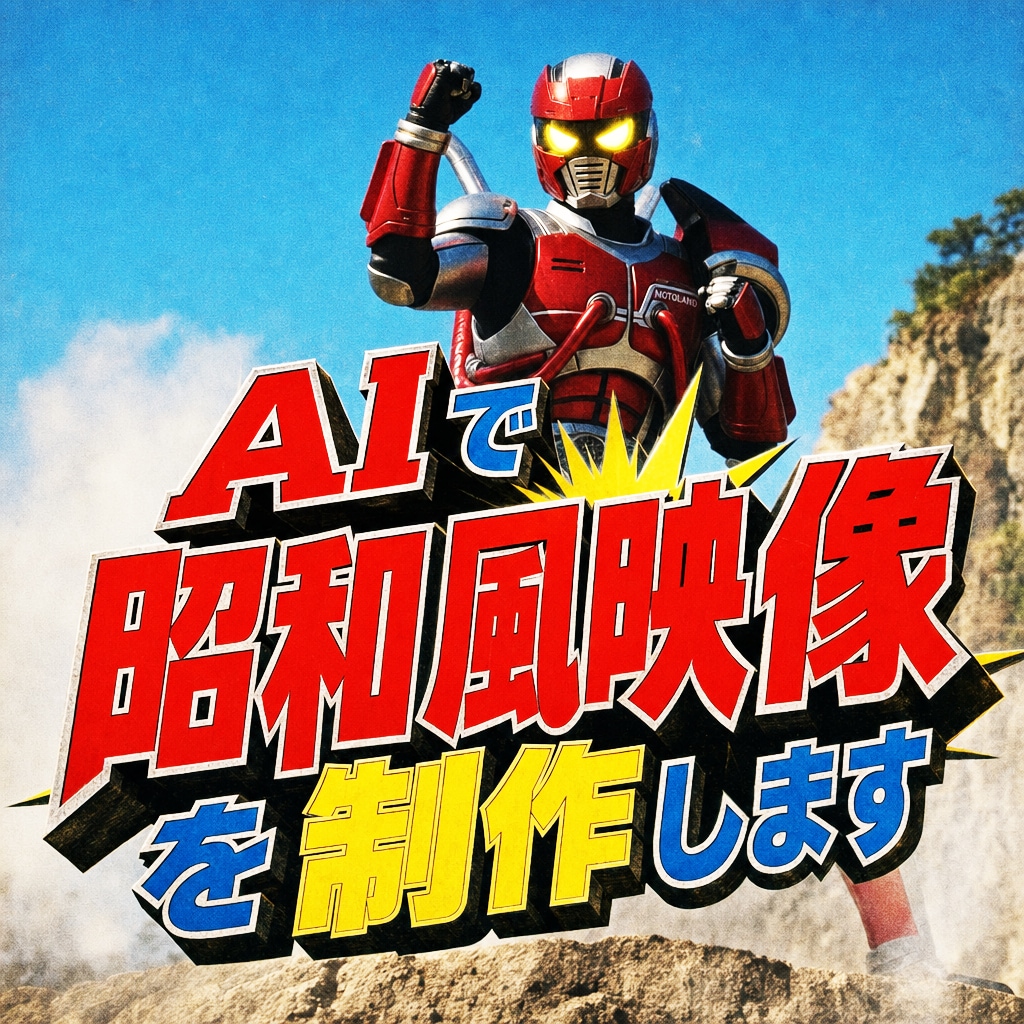 AIで昭和風映像を制作します 商品、サービスの魅力をわかりやすく!安価に! イメージ1