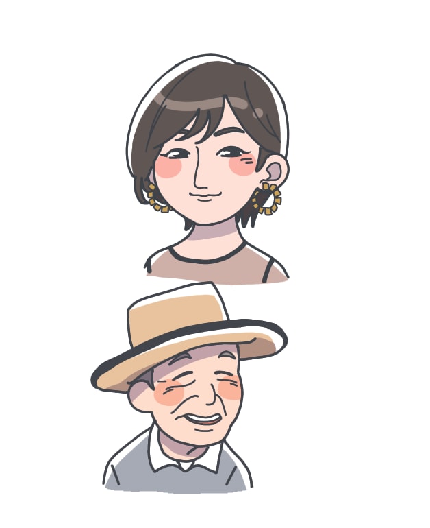 SNSのアイコン等に、似顔絵描きます デフォルメの小さくて可愛い、淡い感じで描きます！似顔絵にぜひ イメージ2