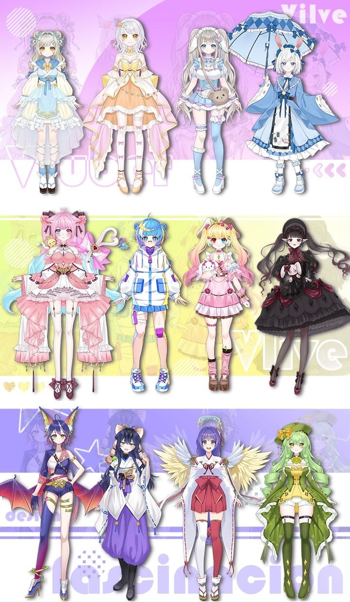 男性Vtuber専門｜Live2Dモデル制作します 実績1500件以上｜全工程対応・著作権譲渡込｜初心者も安心 イメージ9